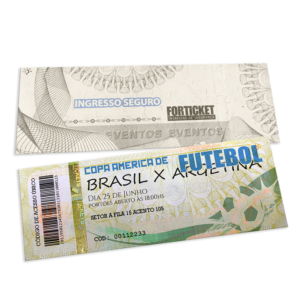 INGRESSOS DE SEGURANÇA